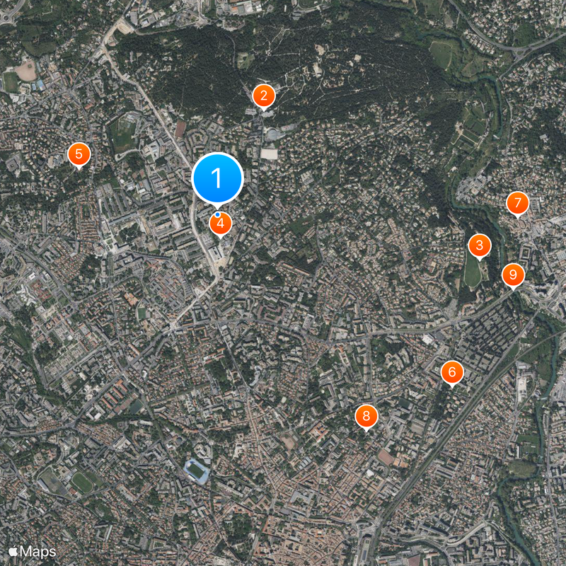 Paul-Valéry-Montpellier University Map