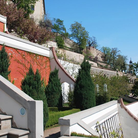 Palace Gardens Below Prague Castle