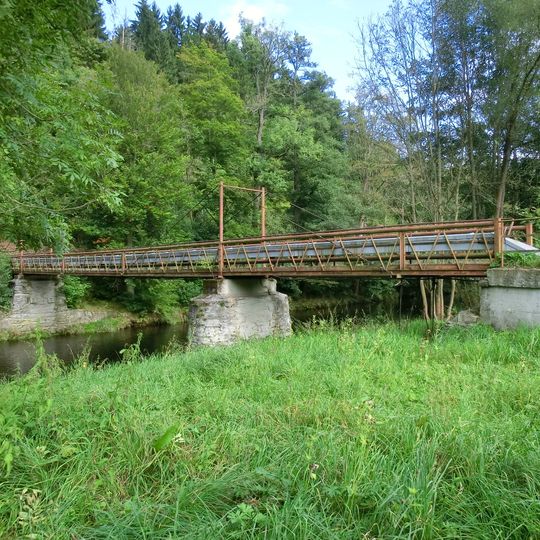 Footbridge Poniklá - Přívlaka
