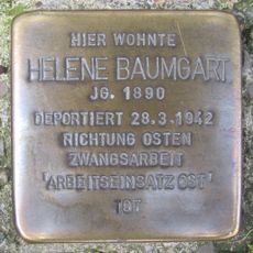 Stolperstein en memoria de Helene Baumgart