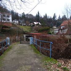 Bridge over the Všenorský potok nearby the house no. 260 in Všenory