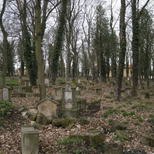 Cemetery near the church of All Saints in Plzeň