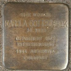 Stolperstein dedicated to Karola Gottschalk