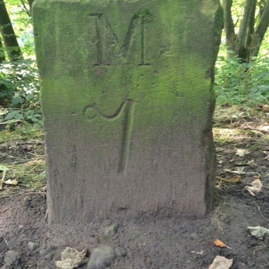 Manchester, Bolton And Bury Canal Milestone Approximatley 180 Metres North West Of Kearsley Road