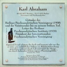 Gedenktafel für Karl Abraham