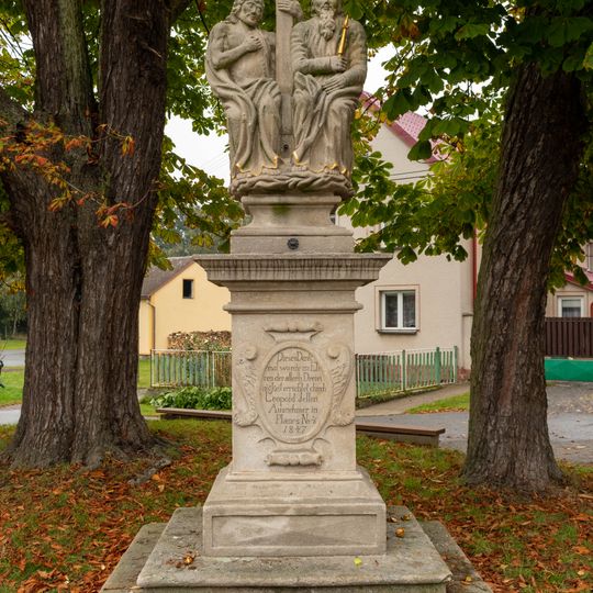 Statue of the Holy Trinity in Pláň