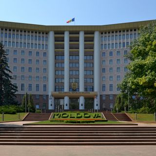 Building of the Parliament of Moldova