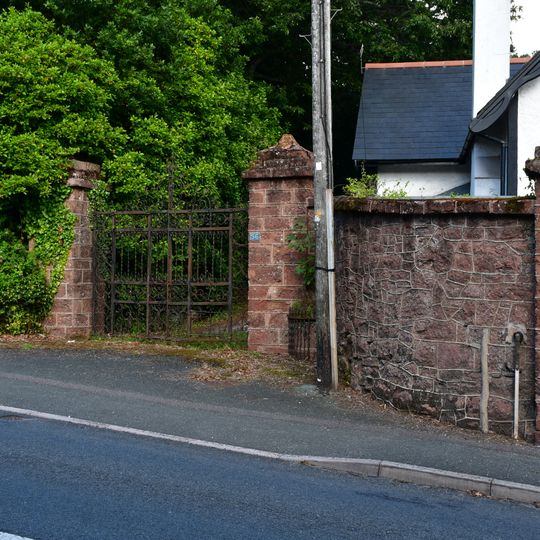 Entrance Walls, Gates And Gate Piers To Rowdens