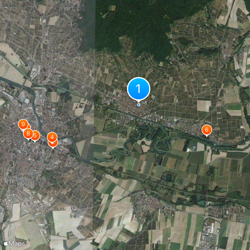 Bollinger Map