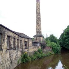 Chimney Stack On North Side Of Tail Race At Armley Mills