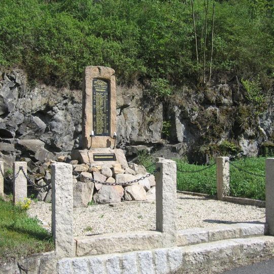World War I memorial in Doupovské Hradiště