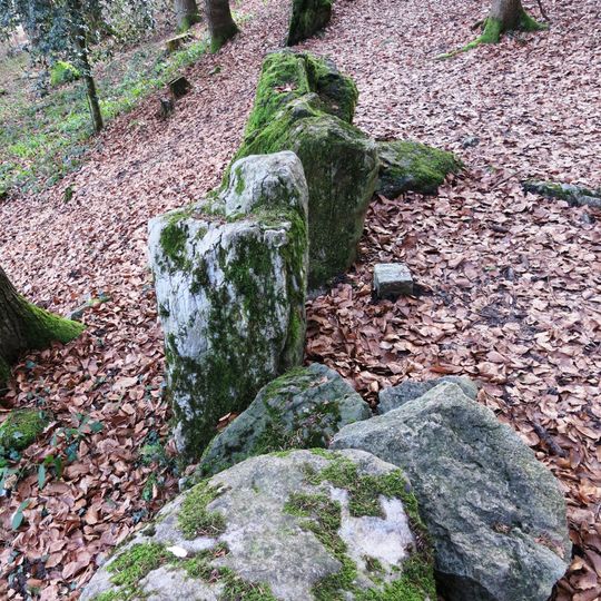 Neuzeitliche Weidemauer