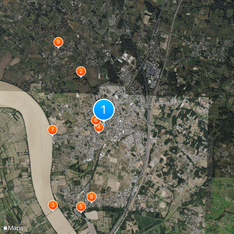 Saint-André-de-Cubzac Map