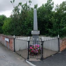 Laneham War Memorial And Enclosing Wall And Railings