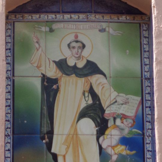 Ceramic panel of Saint Vincent Ferrer