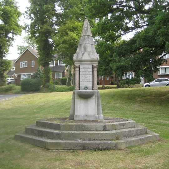 Drinking Fountain At Junction With Moss Lane