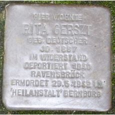 Stolperstein voor Rita Gerszt