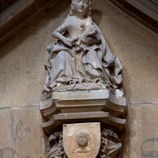 Virgin and Child of the St. Lazarus chapel in Semur-en-Auxois