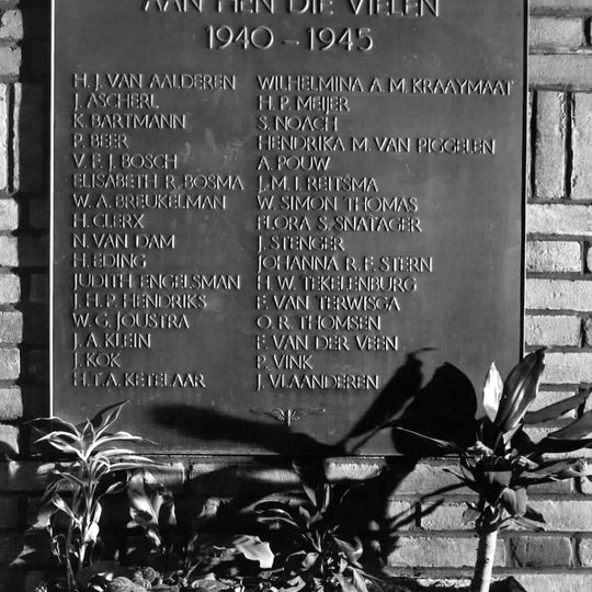 Plaquette in ‘De Inktpot’