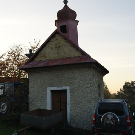 Kaple v Křižanově v části Dlouhá ves