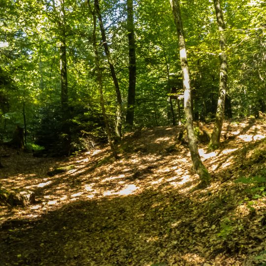 Iron age tumulus group