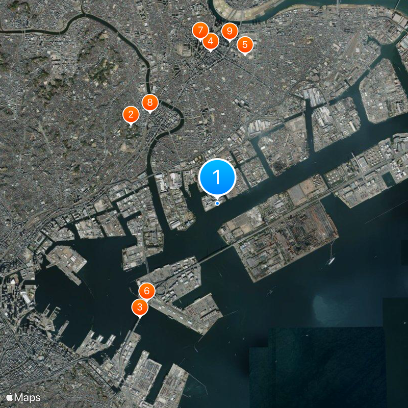 Umi-Shibaura Station Map