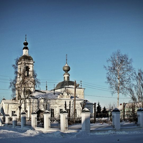 Resurrection church, Tolpygino