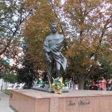 Statue of Ivan Franko in Ternopil