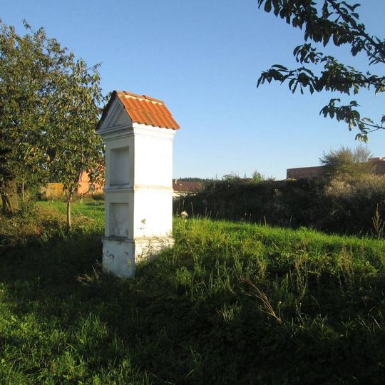 Kaplička na křížové cestě u Načeradce - 3. zastavení