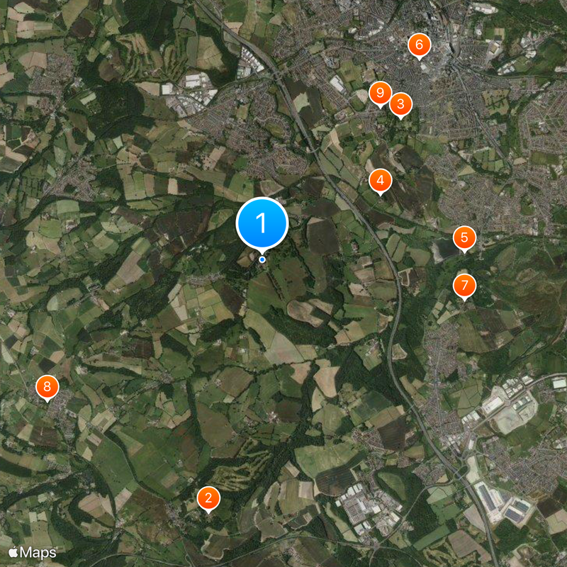Wentworth Castle Mappa