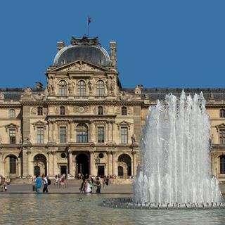 Fountain of the Louvre Pyramid