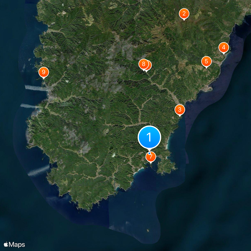 Izukyū Shimoda Station Map