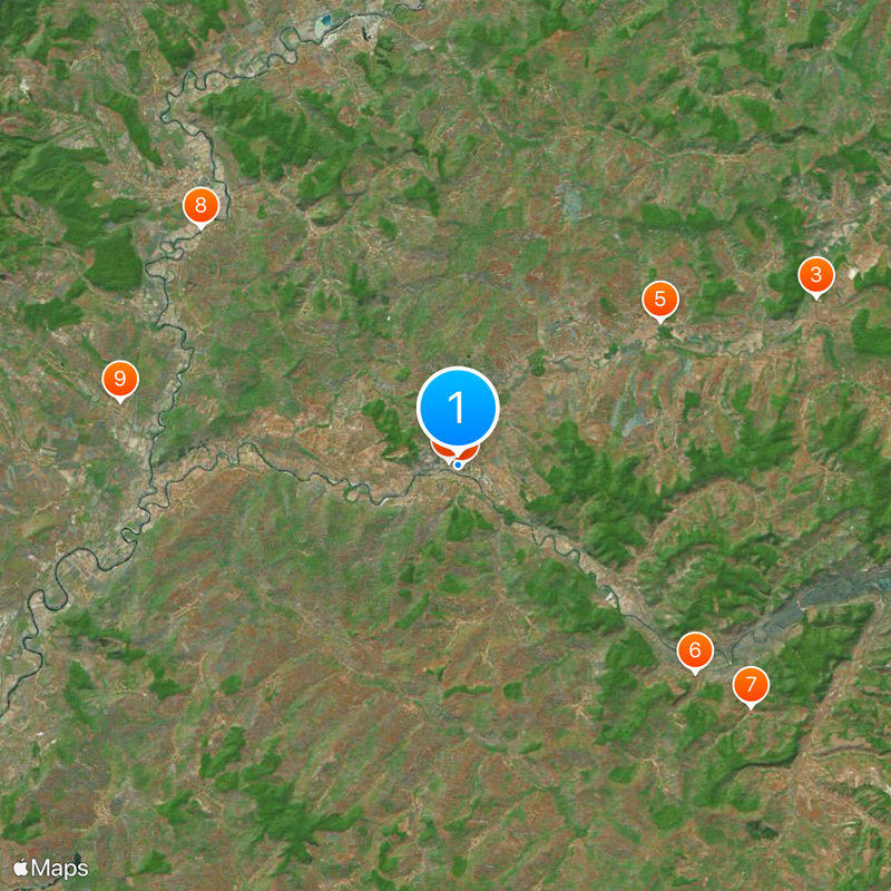 Romanian Greek Catholic Church Map