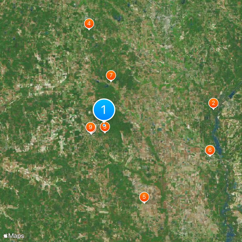 Chickasaw County Map