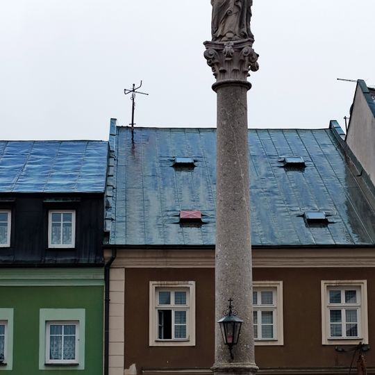 Maria column in Ostrov