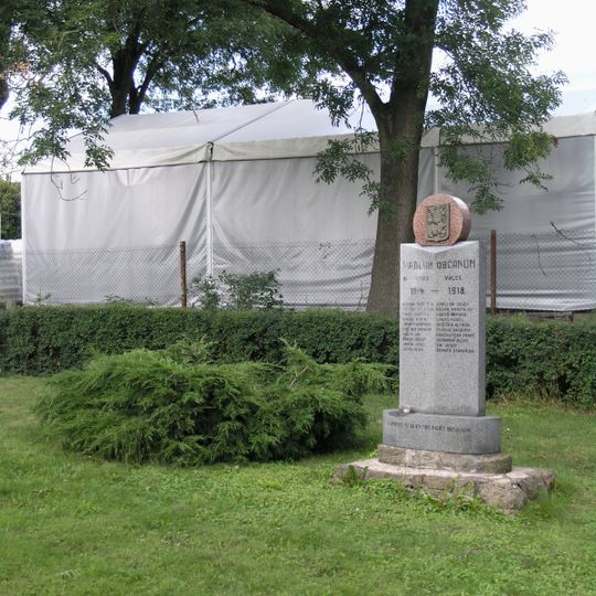 Pomník padlým v 1.světové válce v Kbelnici