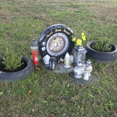 Památník Martina Eddyho Nahodila u Dukovan