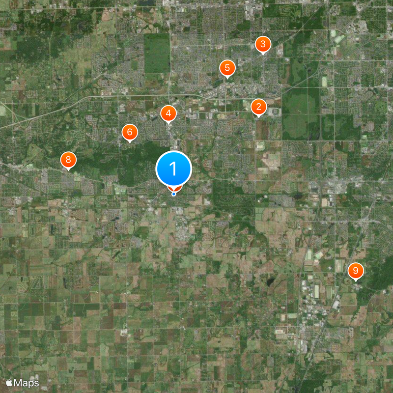 Frankfort Map