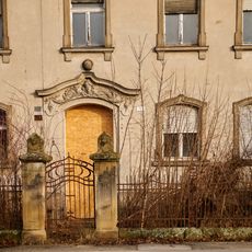 Einfriedung Eyber Straße 71; Eyber Straße 71a in Ansbach