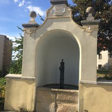 Barokní kaplička s fontánou