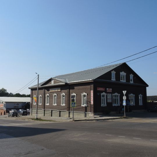 Дом Каменева, в котором в сентябре 1917 г. был организован Меленковский Союз молодежи