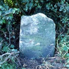 Milestone, between Little Bridgeford & Cresswell