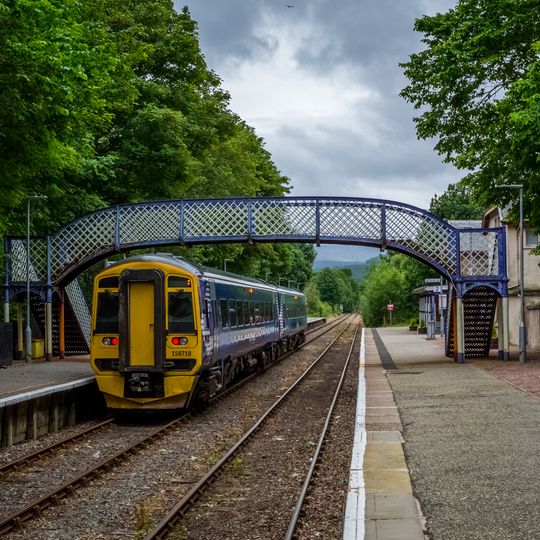 Footbridge, Ardgay Station