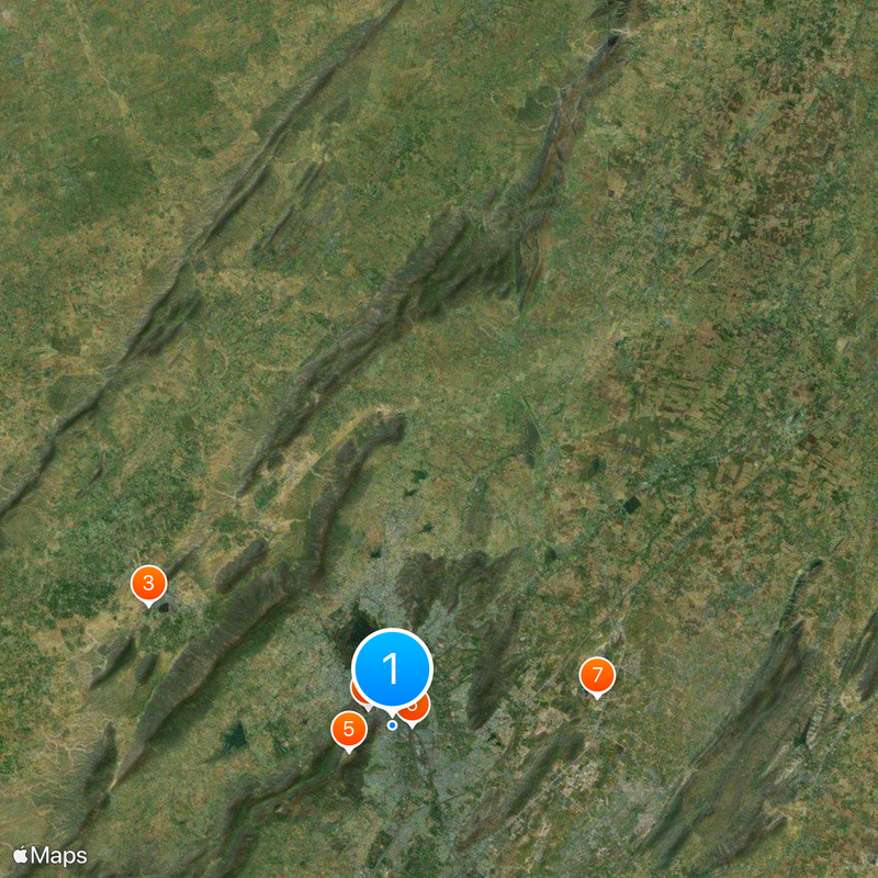 Distretto di Ajmer Mappa