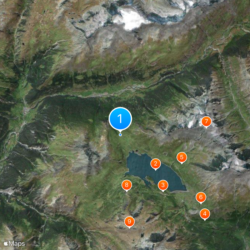 Mont Cenis Pass Map