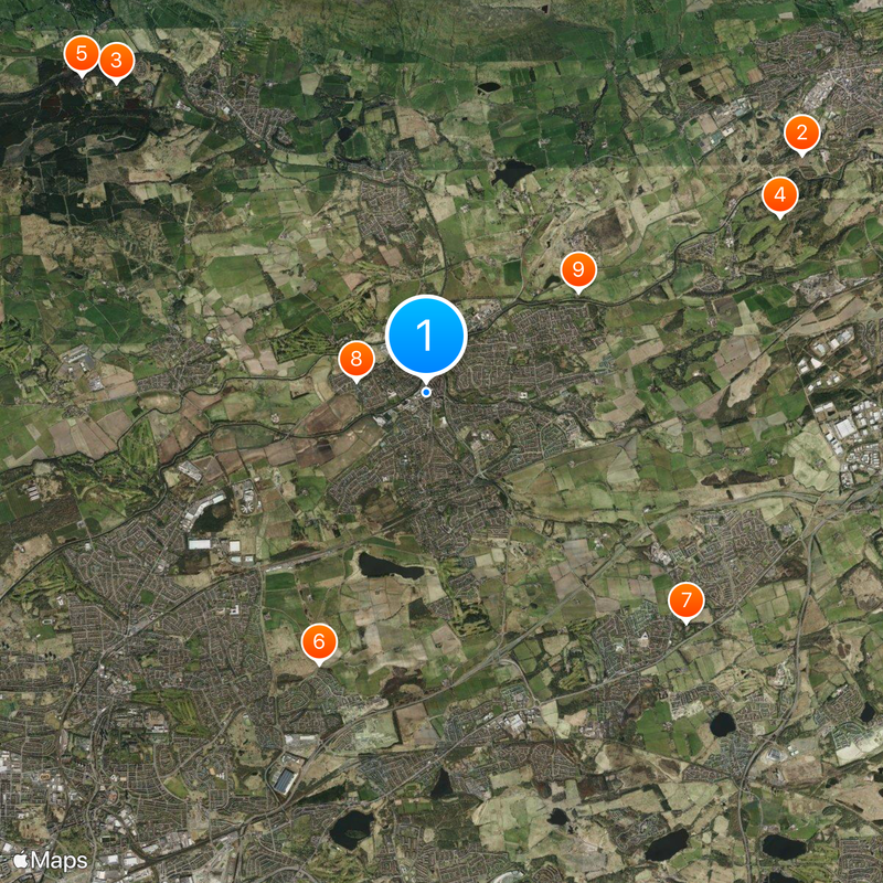 Kirkintilloch Map