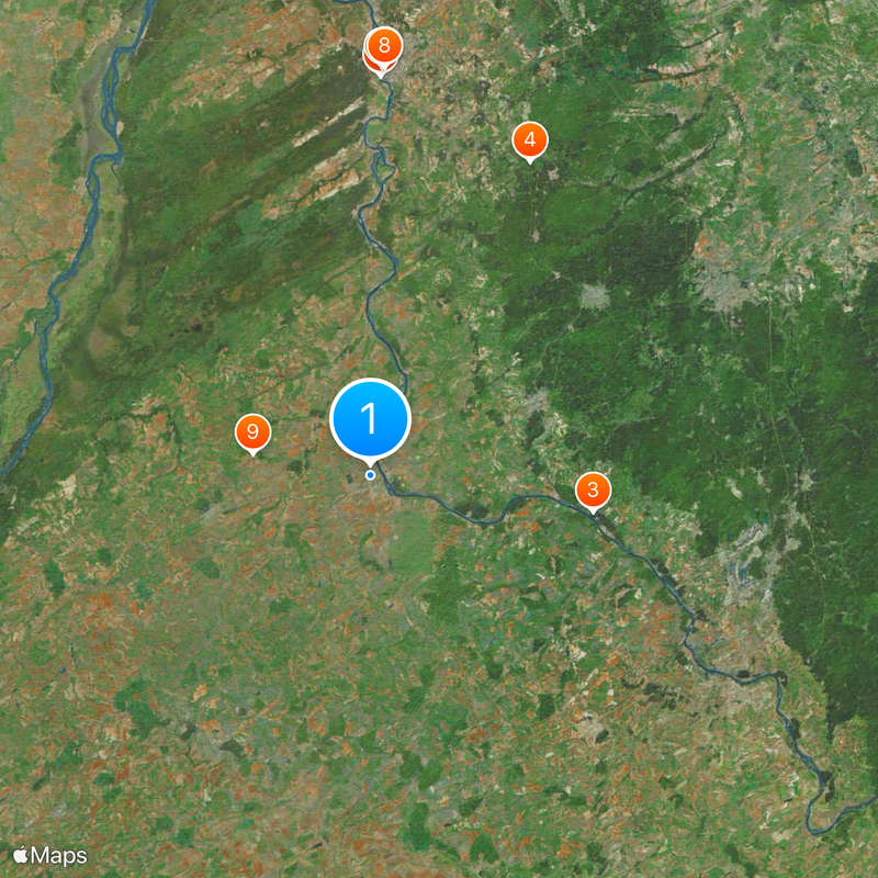 Yurga Map
