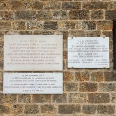 Commemorative plaque