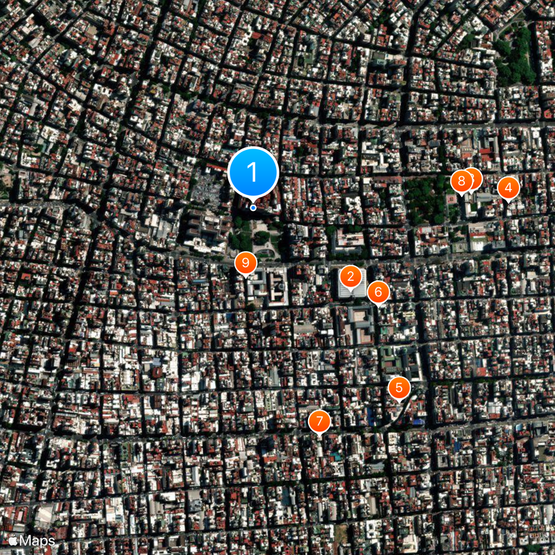 Faculty of Medical Sciences, University of Buenos Aires Map