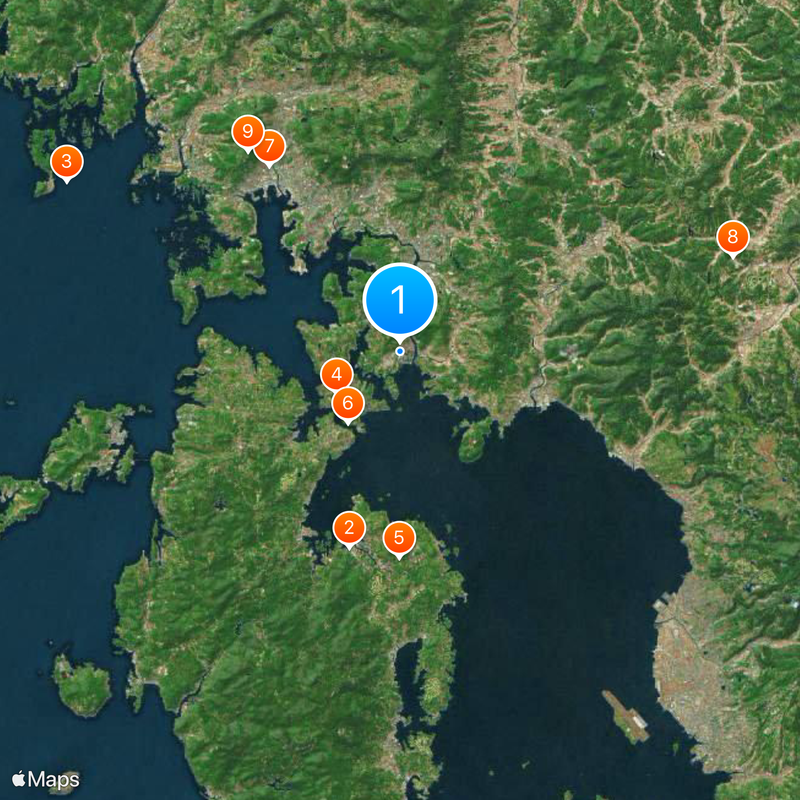 Holenderski park tematyczny w Japonii Mapa